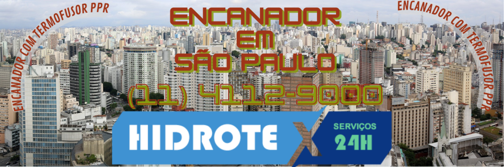 Encanador com termofusor PPR em São Paulo | Hidrotex (11) 4112-9000